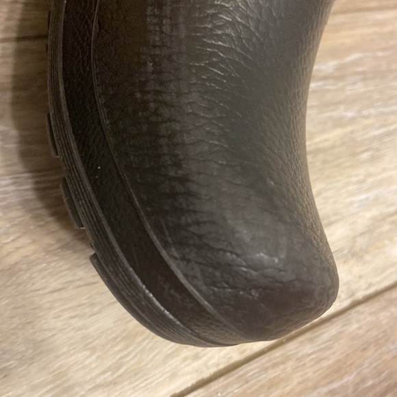 BIRKENSTOCK PROFI BIRKI POLYURETHANE BLACK CLOG SHOES WOMENS SZ 7 MENS SZ 5 - Picture 9 of 14